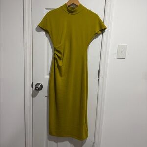 Zara Lime Green Midi Dress